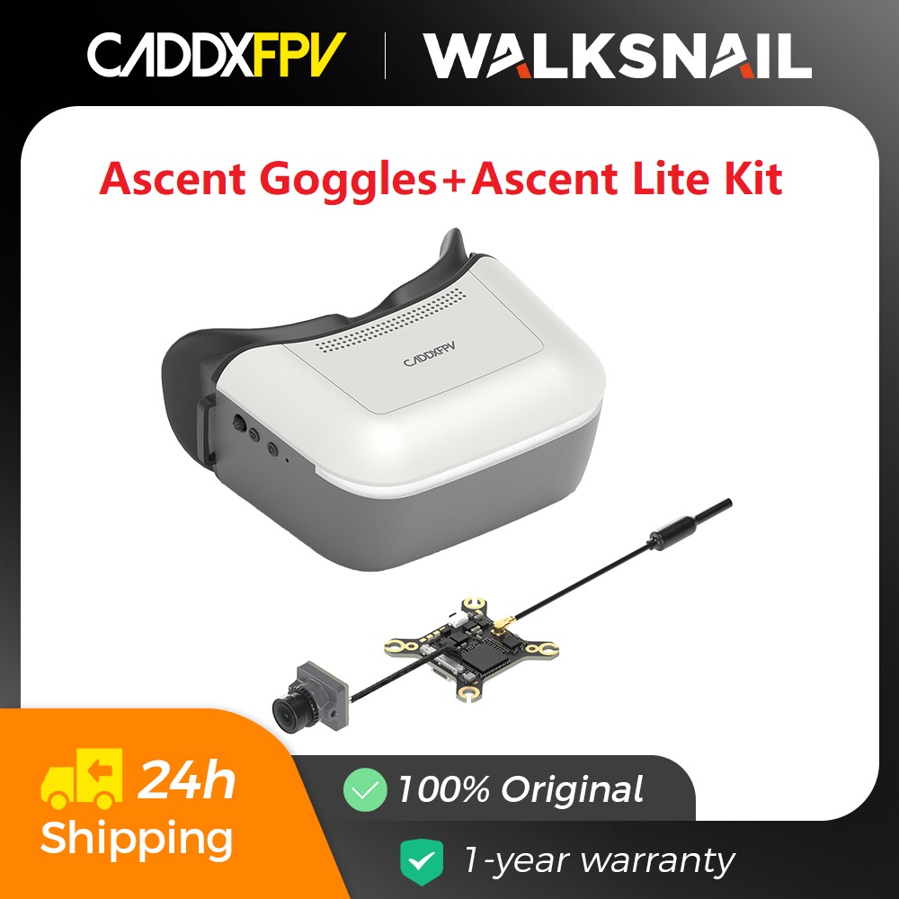 Okulary FPV CADDXFPV WALKSNAIL – Skyzone Cobra X V2 Fpv Goggles recenzja i cena