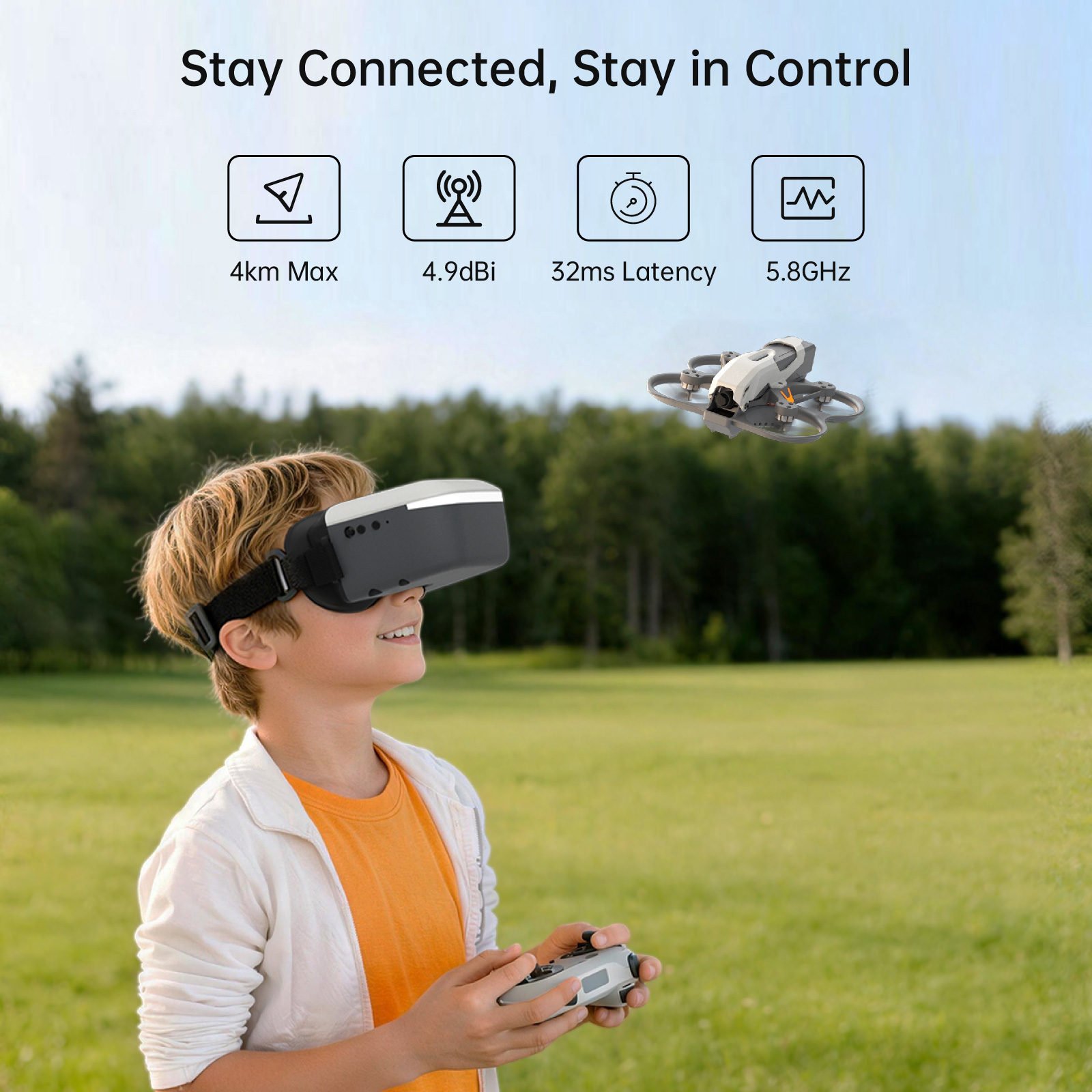 Okulary FPV CADDXFPV WALKSNAIL – Skyzone Cobra X V2 Fpv Goggles recenzja i cena