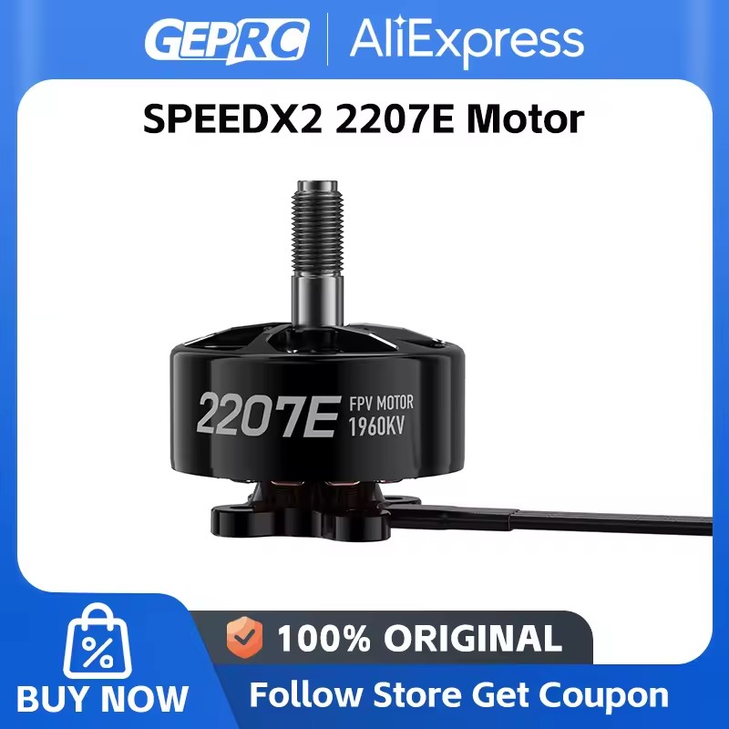GEPRC SPEEDX2 1/2/4szt. 2207E  – Foxeer Reaper F4 128K 65A Esc recenzja i cena
