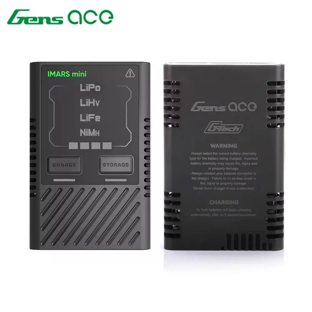 Ładowarka Gens Ace IMARS mini  – Foxeer Reaper F4 128K 65A Esc recenzja i cena